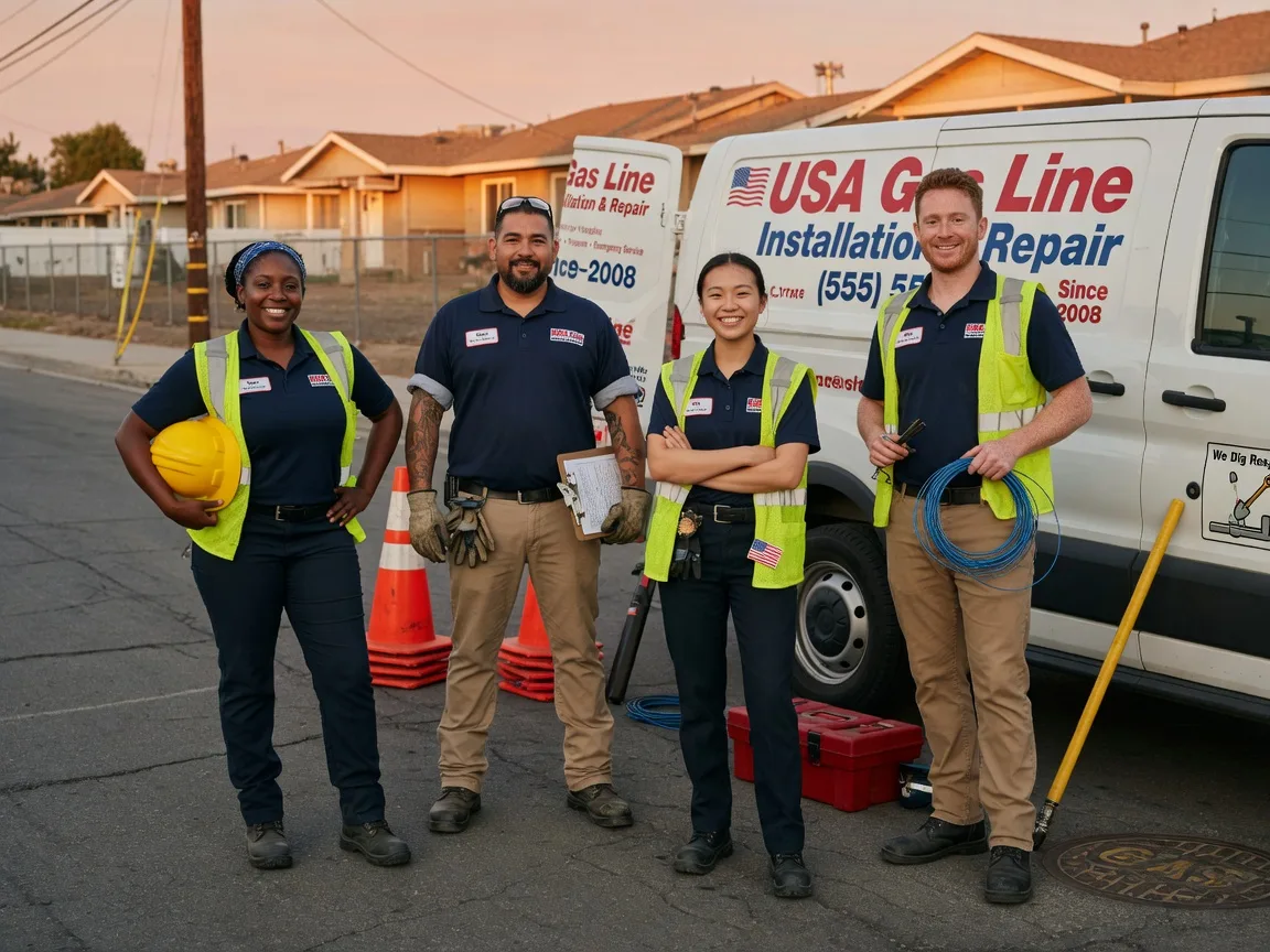 Gas Line Installation company in Myra, TX